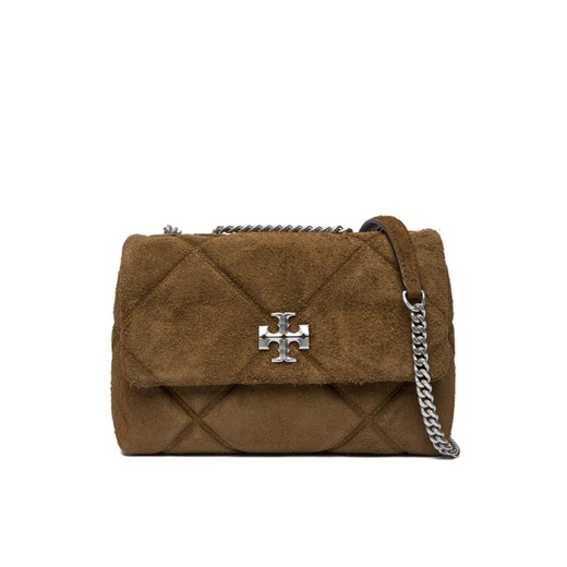 Tory Burch Torebka Diamond Quilt 169170 Zielony ze sklepu MODIVO w kategorii Listonoszki - zdjęcie 186029684