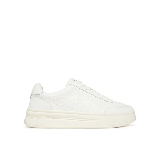 Guess Sneakersy FMFWI3 LEA12 Biały ze sklepu MODIVO w kategorii Buty sportowe męskie - zdjęcie 186029750