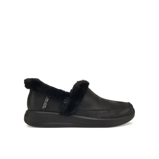 Skechers Kapcie Cozy Escape 168114/BBK Czarny ze sklepu MODIVO w kategorii Kapcie damskie - zdjęcie 186029801