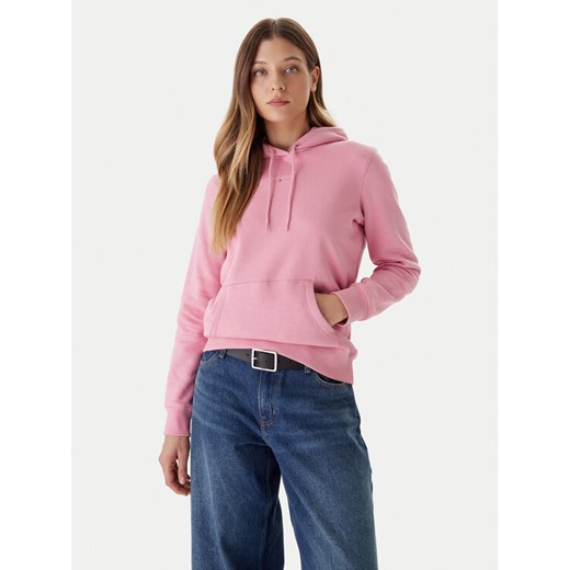 Tommy Jeans Bluza Linear DW0DW21963 Różowy Regular Fit - id: 0000305374110 - marki Tommy Jeans - 186029850 Tommy Jeans Bluza Linear DW0DW21963 Różowy Regular Fit ze sklepu MODIVO w kategorii Bluzy damskie - zdjęcie 186029850