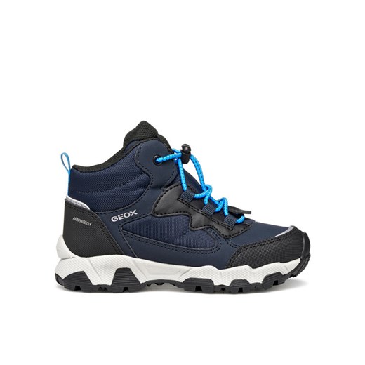 Geox Trekkingi J Magnetar B Abx J463ZC 050FU C4231 S Granatowy ze sklepu MODIVO w kategorii Buty trekkingowe dziecięce - zdjęcie 186029872