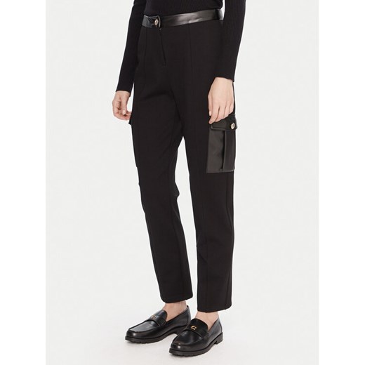 Gaudi Spodnie materiałowe 521BD24003 Czarny Slim Fit ze sklepu MODIVO w kategorii Spodnie damskie - zdjęcie 186030062