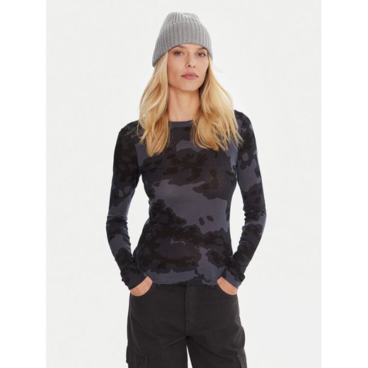 G-Star Raw Bluzka D27103-E151 Granatowy Slim Fit ze sklepu MODIVO w kategorii Bluzki damskie - zdjęcie 186030120