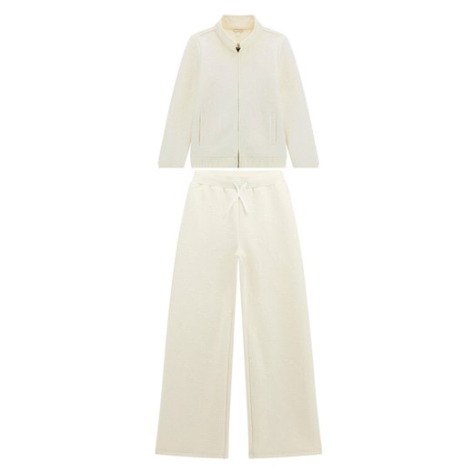 Guess Bluza J5BQ01 K0742 Écru Regular Fit ze sklepu MODIVO w kategorii Bluzy dziewczęce - zdjęcie 186030191