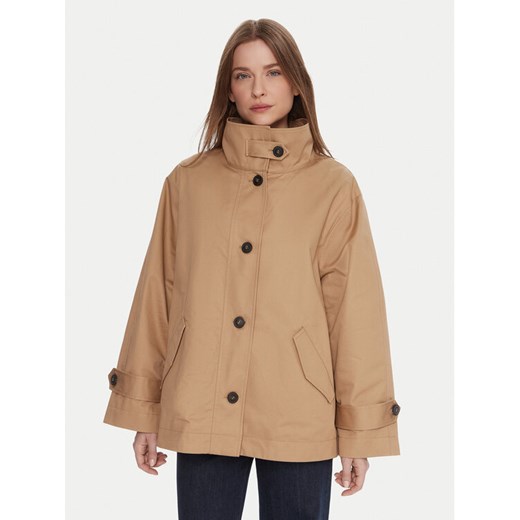 United Colors Of Benetton Trencz 2QJYDN07Y Beżowy Regular Fit ze sklepu MODIVO w kategorii Płaszcze damskie - zdjęcie 186030201