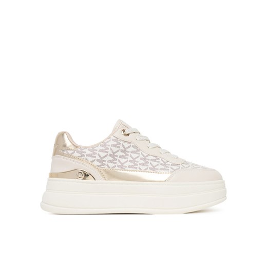 MICHAEL Michael Kors Sneakersy MK02735256 Écru ze sklepu MODIVO w kategorii Buty sportowe dziecięce - zdjęcie 186030203
