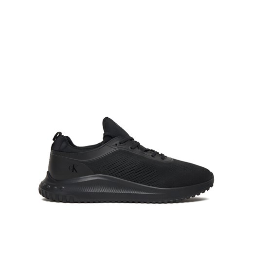 Calvin Klein Sneakersy Eva Runner Sock Mix YM0YM01386 Czarny ze sklepu MODIVO w kategorii Buty sportowe męskie - zdjęcie 186030222