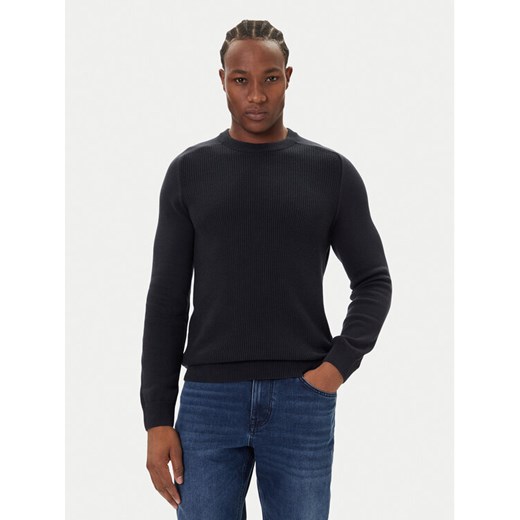 JOOP! Jeans Sweter 15 JJK-11Olivier 30047100 Granatowy Modern Fit ze sklepu MODIVO w kategorii Swetry męskie - zdjęcie 186030271