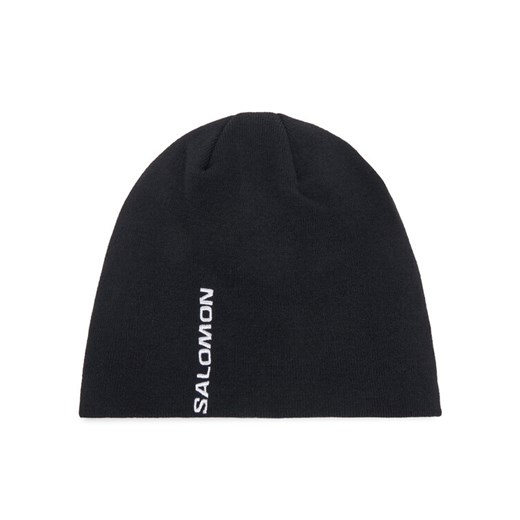 Salomon Czapka Graphic LC2708700 Czarny ze sklepu MODIVO w kategorii Czapki zimowe damskie - zdjęcie 186030363