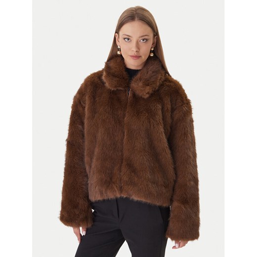 Bardot Futro 59474JB3 Brązowy Regular Fit ze sklepu MODIVO w kategorii Futra damskie - zdjęcie 186030373