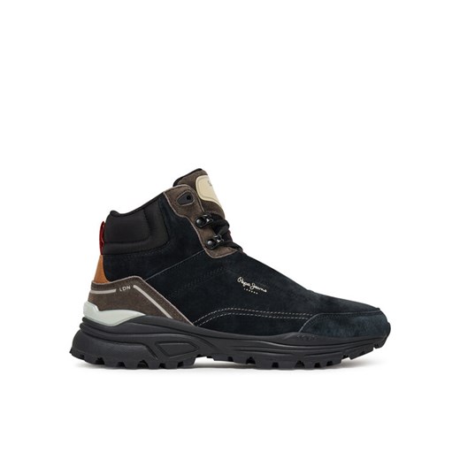 Pepe Jeans Sneakersy Darren Boot M PMS600011 Czarny ze sklepu MODIVO w kategorii Buty sportowe męskie - zdjęcie 186030374