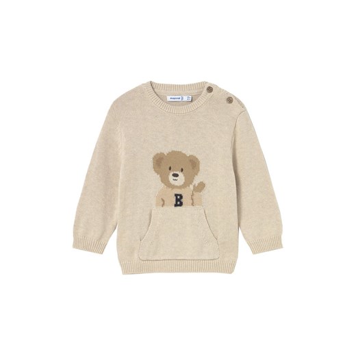 Mayoral Sweter 2341 Beżowy Regular Fit ze sklepu MODIVO w kategorii Swetry dziewczęce - zdjęcie 186030392