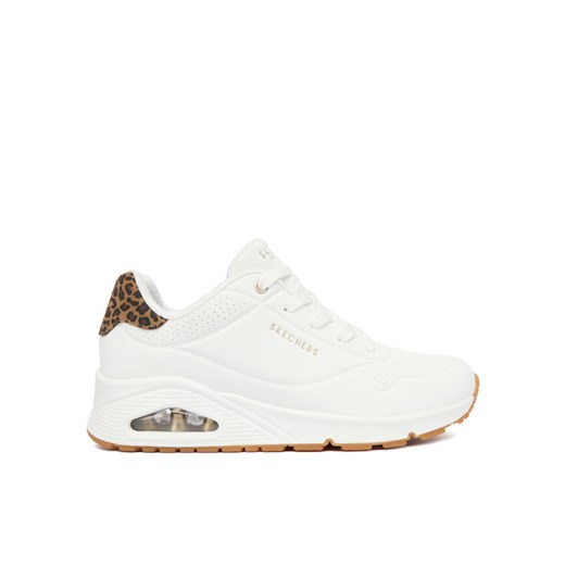 Skechers Sneakersy Uno 177093/WHLD Biały ze sklepu MODIVO w kategorii Buty sportowe damskie - zdjęcie 186030414