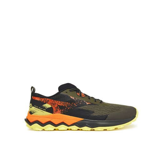 Mizuno Buty do biegania Wave Daichi 9 J1GJ2573 Zielony ze sklepu MODIVO w kategorii Buty sportowe męskie - zdjęcie 186030420