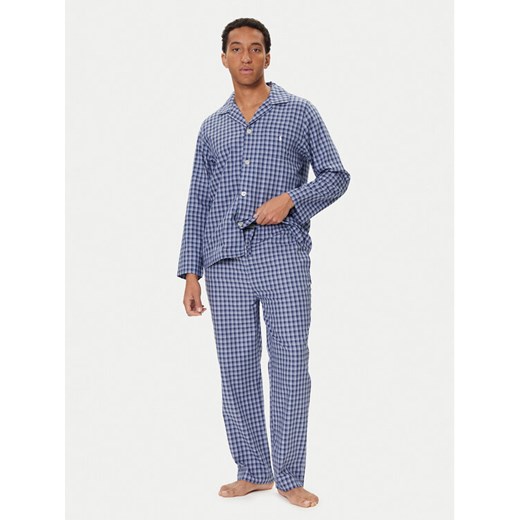 Polo Ralph Lauren Piżama 714899627012 Niebieski Regular Fit ze sklepu MODIVO w kategorii Piżamy męskie - zdjęcie 186030460