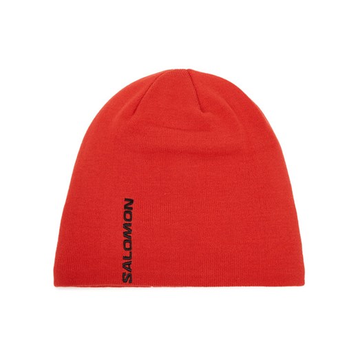 Salomon Czapka Graphic LC2708800 Czerwony ze sklepu MODIVO w kategorii Czapki zimowe damskie - zdjęcie 186030483