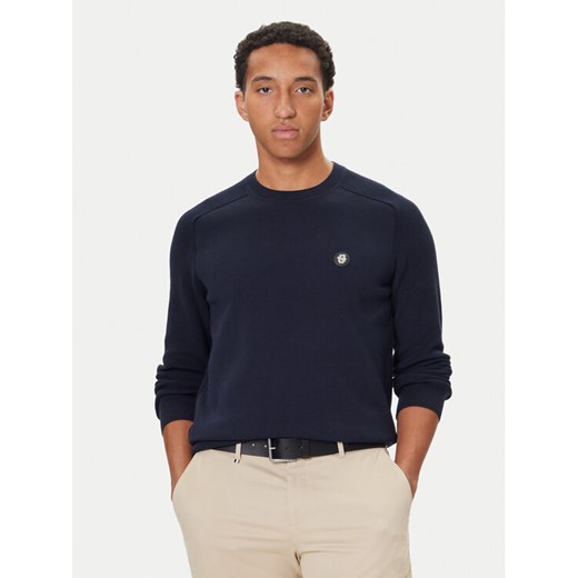 BOSS Sweter C-Illian 50543136 Granatowy Regular Fit ze sklepu MODIVO w kategorii Swetry męskie - zdjęcie 186030571
