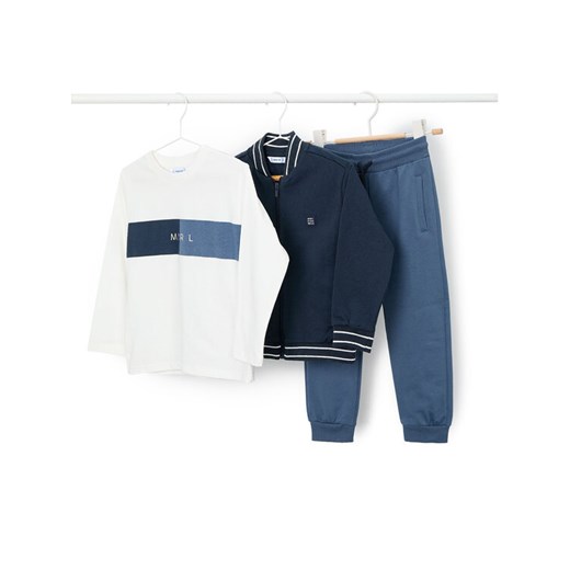 Mayoral Komplet dresowy 4810 Granatowy Regular Fit ze sklepu MODIVO w kategorii Komplety chłopięce - zdjęcie 186030573