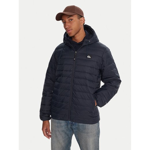Quiksilver Kurtka przejściowa Scaly Hood EQYJK04189 Granatowy Regular Fit ze sklepu MODIVO w kategorii Kurtki męskie - zdjęcie 186030630