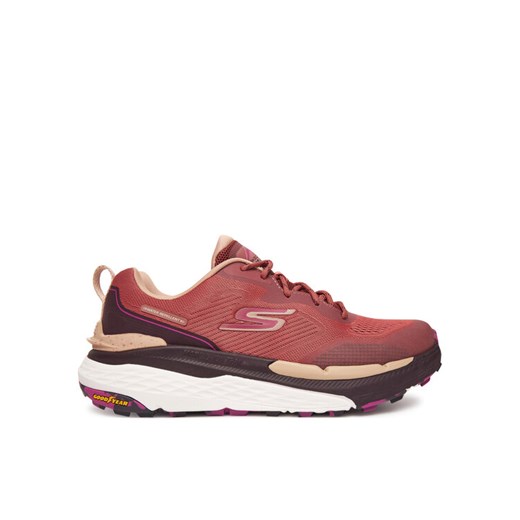 Skechers Buty do biegania Max Cushioning Elite Trail 2.0 129165/RUST Bordowy ze sklepu MODIVO w kategorii Buty sportowe damskie - zdjęcie 186030642