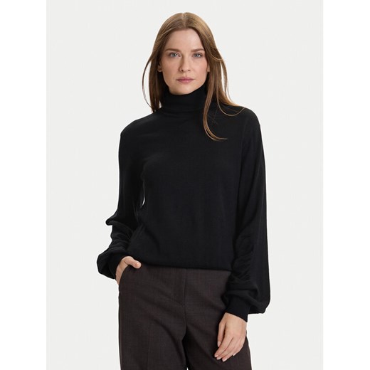 TWINSET Golf 252AT3102 Czarny Regular Fit ze sklepu MODIVO w kategorii Swetry damskie - zdjęcie 186030684