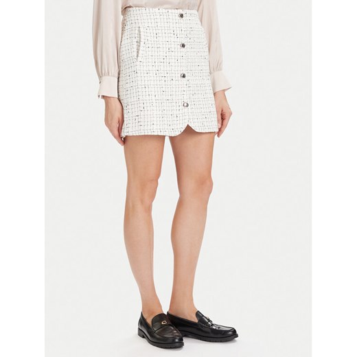 Morgan Spódnica mini 252-JGABY Beżowy Slim Fit ze sklepu MODIVO w kategorii Spódnice - zdjęcie 186030714