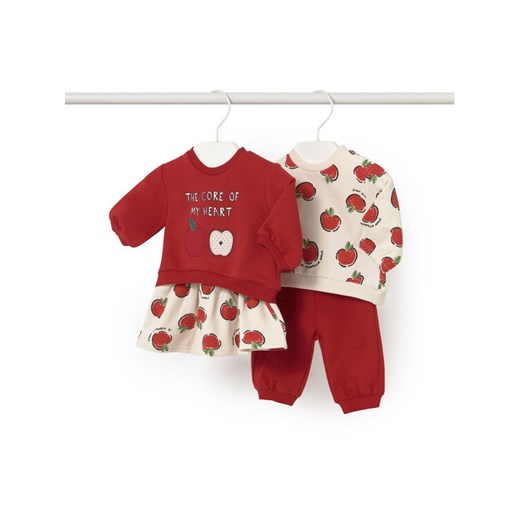 Mayoral Komplet dziecięcy 2630 Czerwony Regular Fit - id: 0000305559111 - marki Mayoral - 186030750 Mayoral Komplet dziecięcy 2630 Czerwony Regular Fit ze sklepu MODIVO w kategorii Komplety niemowlęce - zdjęcie 186030750