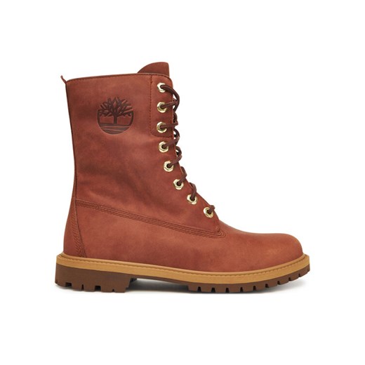 Timberland Trzewiki Premium 8-Inch Waterproof TB0A43MXEM41 Brązowy ze sklepu MODIVO w kategorii Botki - zdjęcie 186030824