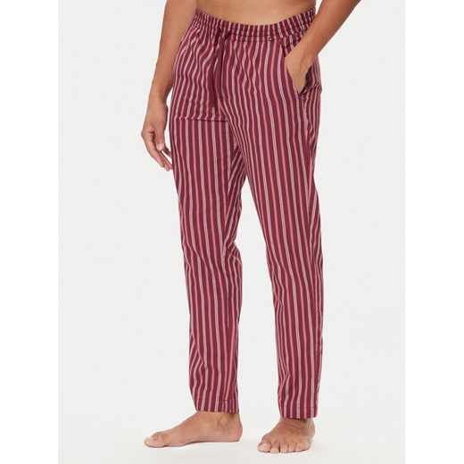 United Colors Of Benetton Spodnie piżamowe 4MYG4F00D Bordowy Regular Fit ze sklepu MODIVO w kategorii Piżamy męskie - zdjęcie 186030841