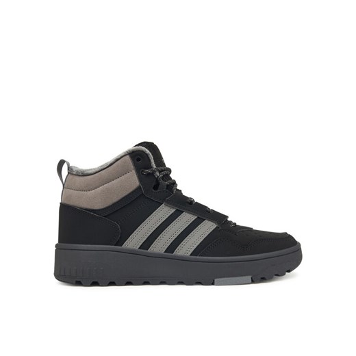 adidas Sneakersy Hoops 4.0 Mid JQ5361 Czarny ze sklepu MODIVO w kategorii Buty sportowe dziecięce - zdjęcie 186030884
