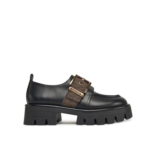 MICHAEL Michael Kors Loafersy Colby 40F5COFP2L Czarny ze sklepu MODIVO w kategorii Lordsy damskie - zdjęcie 186030923