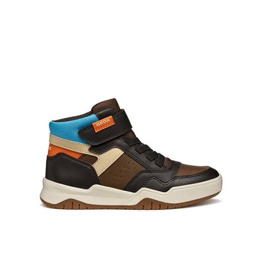 Geox Sneakersy J Perth J367RF 0MEFU C0740 D Brązowy Geox 37 MODIVO