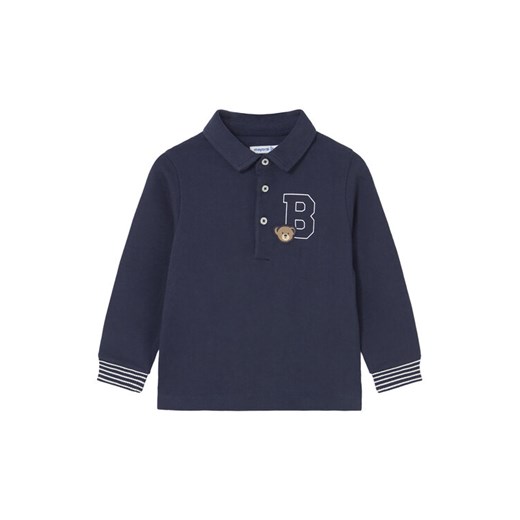 Mayoral Polo 2101 Granatowy Regular Fit ze sklepu MODIVO w kategorii Koszulki niemowlęce - zdjęcie 186030984