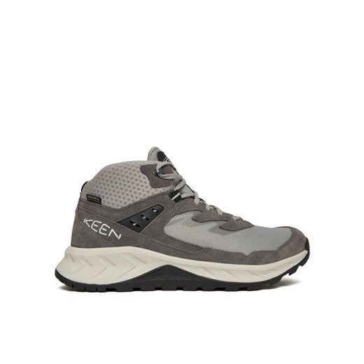 Keen Trekkingi Hightrail Mid Wp 1030344 Szary ze sklepu MODIVO w kategorii Buty trekkingowe męskie - zdjęcie 186031013