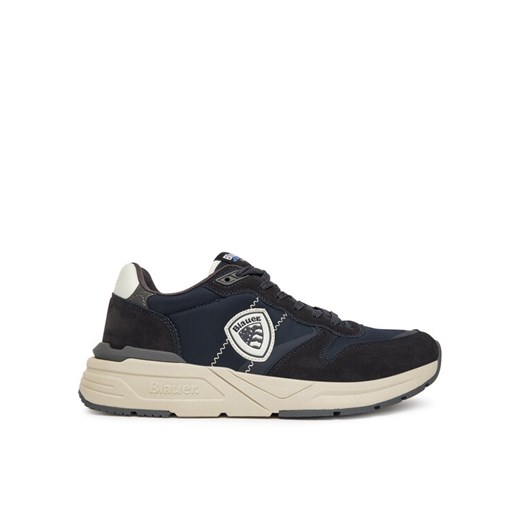 Blauer Sneakersy F5RAY01/NYN Granatowy ze sklepu MODIVO w kategorii Buty sportowe męskie - zdjęcie 186031033