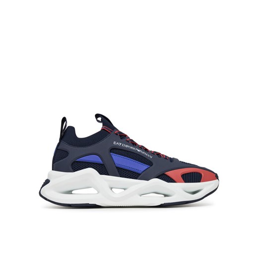 EA7 Emporio Armani Sneakersy 7X000383 AF19525 MZ277 Granatowy ze sklepu MODIVO w kategorii Buty sportowe męskie - zdjęcie 186031074