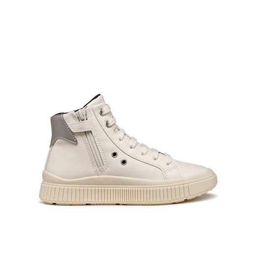 Geox Sneakersy J Laquinny J56M3A 000BC C1M1W S Écru ze sklepu MODIVO w kategorii Buty sportowe dziecięce - zdjęcie 186031124