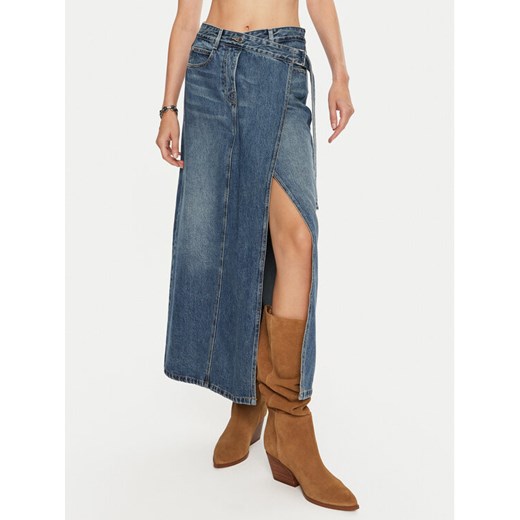 Miss Sixty Spódnica jeansowa 6L3KJ5850000 Niebieski Regular Fit Miss Sixty S MODIVO