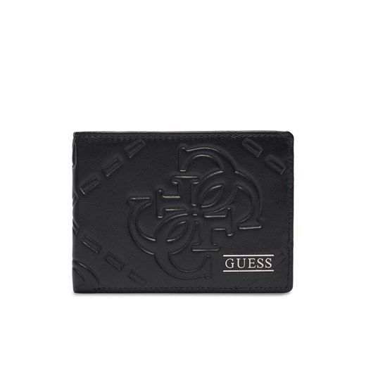 Guess Portfel SMBOMG LEA27 Czarny ze sklepu MODIVO w kategorii Portfele męskie - zdjęcie 186031190