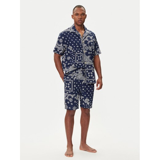 Polo Ralph Lauren Piżama 714899503019 Granatowy Regular Fit ze sklepu MODIVO w kategorii Piżamy męskie - zdjęcie 186031194