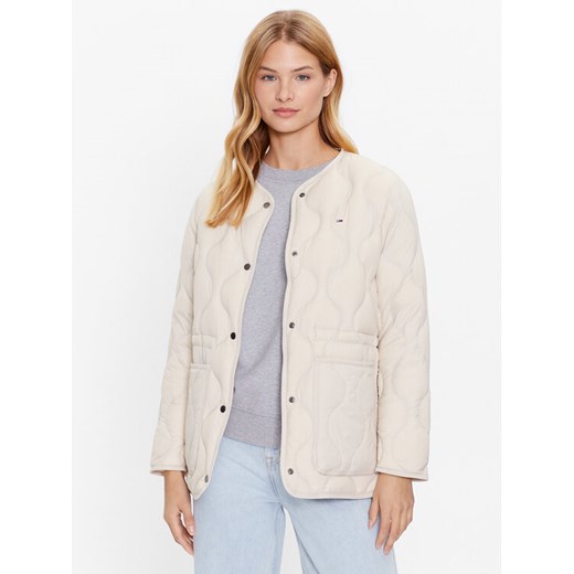 Tommy Jeans Kurtka puchowa DW0DW15837 Beżowy Regular Fit Tommy Jeans L MODIVO