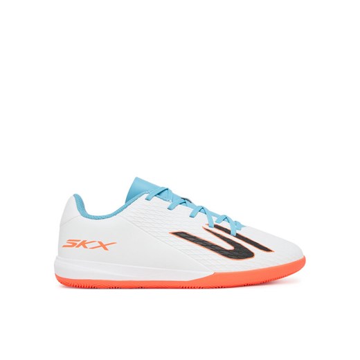 Skechers Buty do piłki nożnej Jr Youth Ic 252168L WTQP Biały ze sklepu MODIVO w kategorii Buty sportowe dziecięce - zdjęcie 186031244