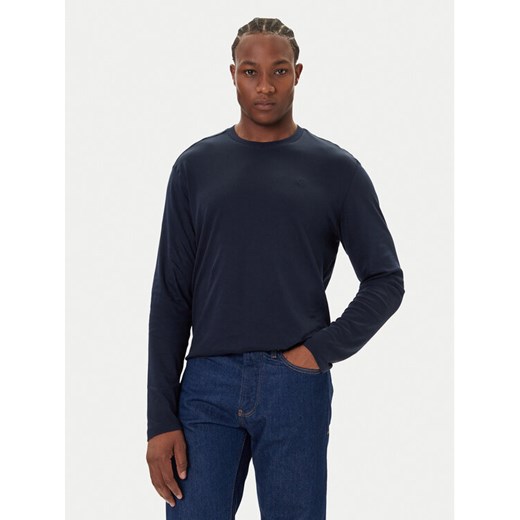 Calvin Klein Longsleeve LV04LD227G Granatowy Regular Fit ze sklepu MODIVO w kategorii T-shirty męskie - zdjęcie 186031291