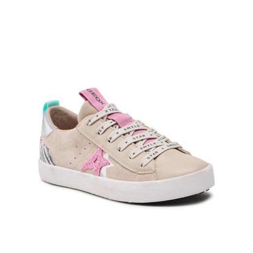 Geox Sneakersy J Kilwi G. A J25D5A 022BC C5000 M Beżowy - id: 0000209387162 - marki Geox - 186031393 Geox Sneakersy J Kilwi G. A J25D5A 022BC C5000 M Beżowy ze sklepu MODIVO w kategorii Trampki dziecięce - zdjęcie 186031393