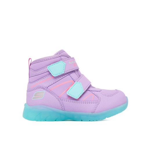 Skechers Śniegowce Illumi-Brights 319310N LVMT Fioletowy ze sklepu MODIVO w kategorii Buty zimowe dziecięce - zdjęcie 186031513