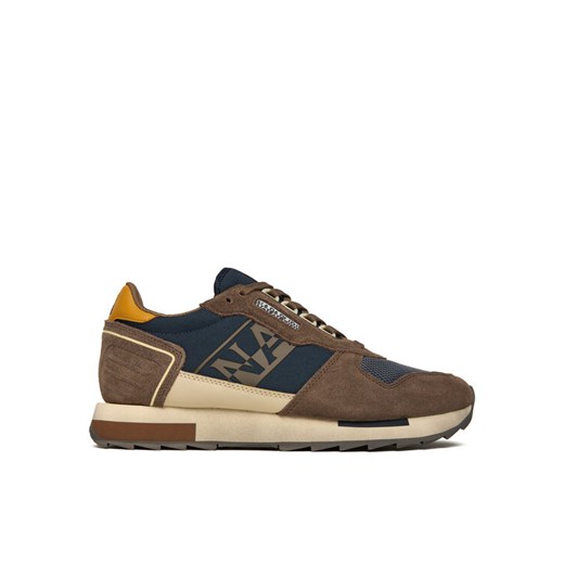 Napapijri Sneakersy Virtus  NP0A88XU Brązowy ze sklepu MODIVO w kategorii Buty sportowe męskie - zdjęcie 186031640