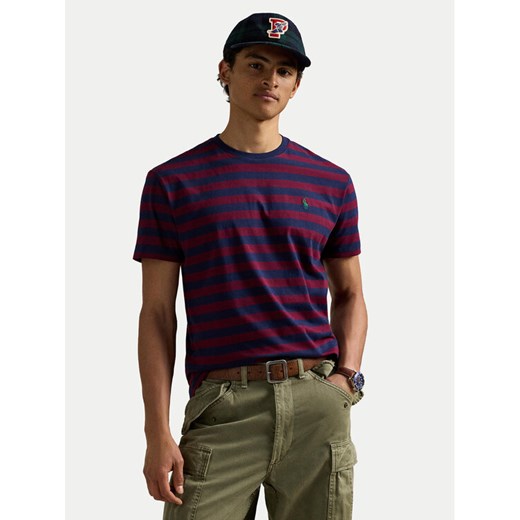 Polo Ralph Lauren T-Shirt 710803479032 Czerwony Custom Slim Fit ze sklepu MODIVO w kategorii T-shirty męskie - zdjęcie 186031644