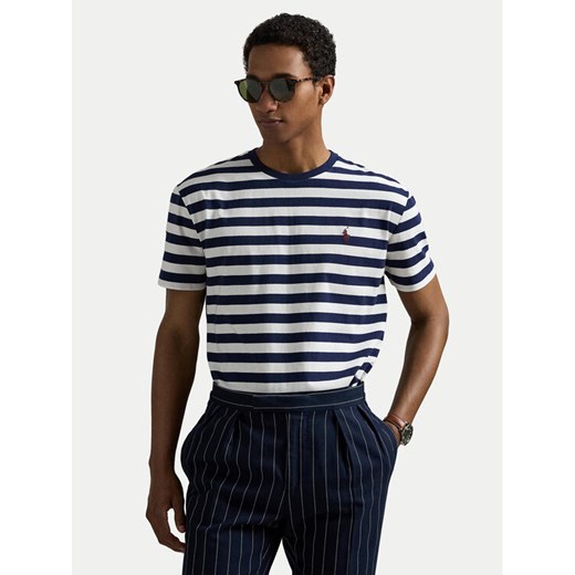 Polo Ralph Lauren T-Shirt 710803479030 Biały Custom Slim Fit ze sklepu MODIVO w kategorii T-shirty męskie - zdjęcie 186031732