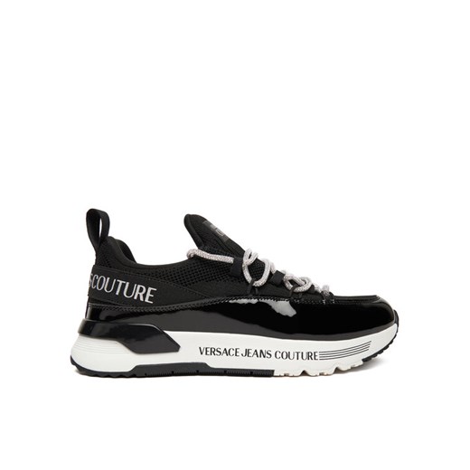 Versace Jeans Couture Sneakersy 79VA3SAB Czarny ze sklepu MODIVO w kategorii Buty sportowe damskie - zdjęcie 186031921