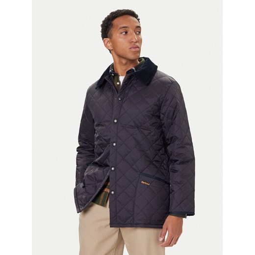 Barbour Kurtka przejściowa MQU0001NY91 Granatowy Regular Fit ze sklepu MODIVO w kategorii Kurtki męskie - zdjęcie 186031923